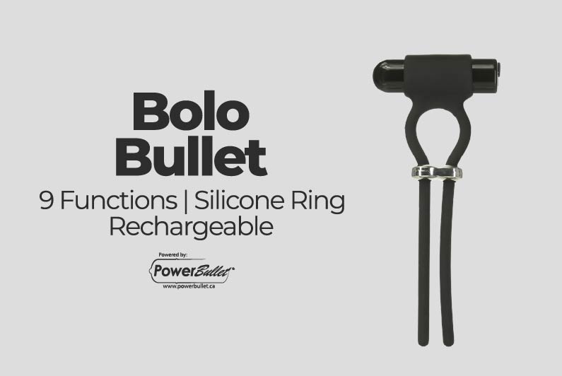 Bolo Bullet – Vibrating Adjustable Cock Tie